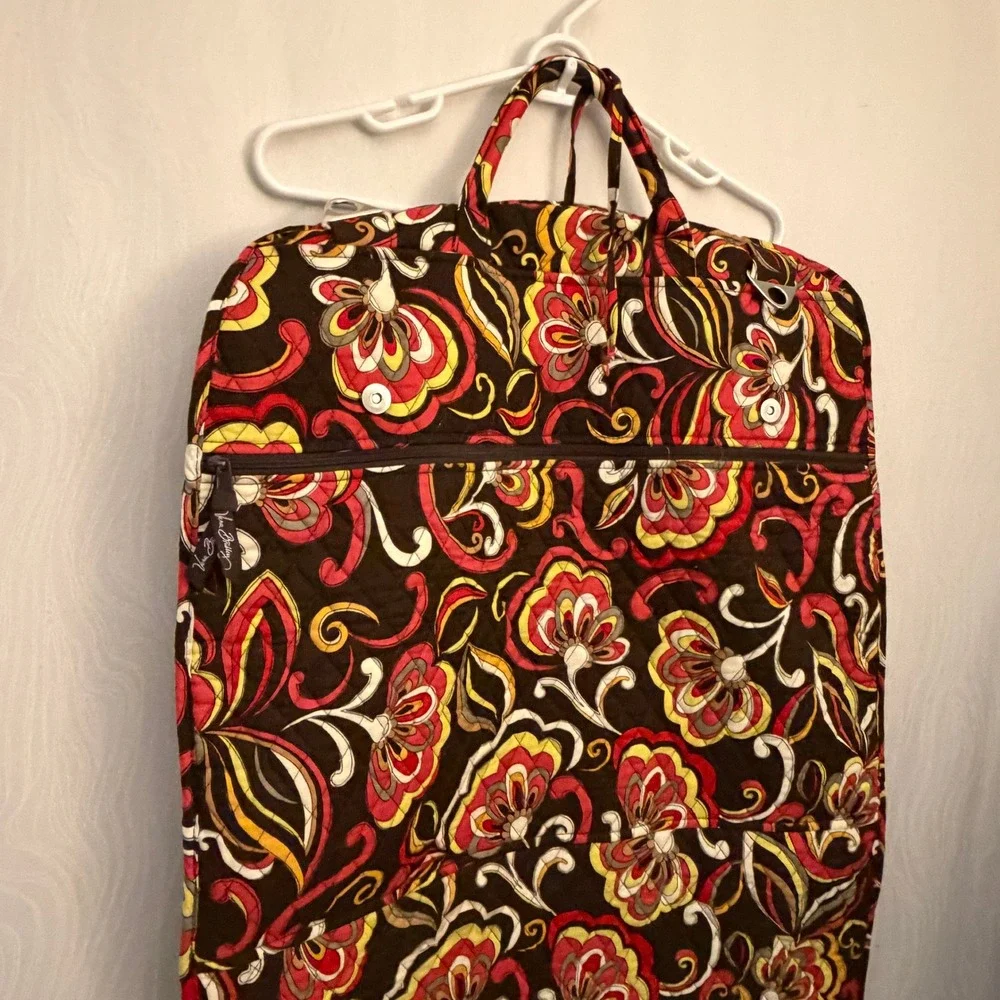 Vera Bradley Garment Bag Womens OS Multicolor Excellent Symphony in Hue Floral